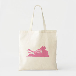 Bolsa Tote Saco De Tote Do Estado De Virgínia