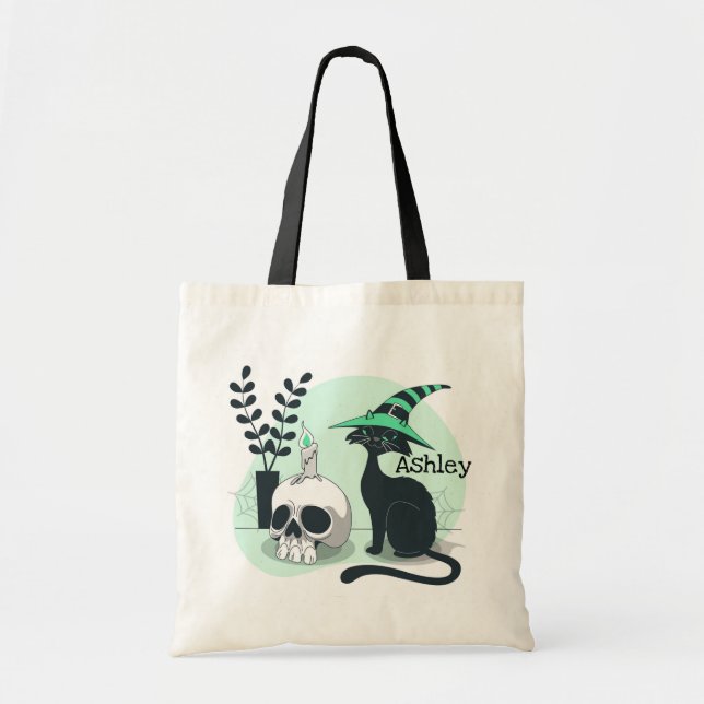 Bolsa Tote Saco de Tote do Halloween (Frente)