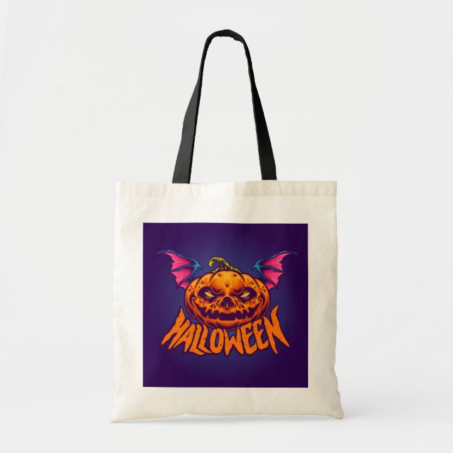 Bolsa Tote Saco de Tote do Halloween (Frente)