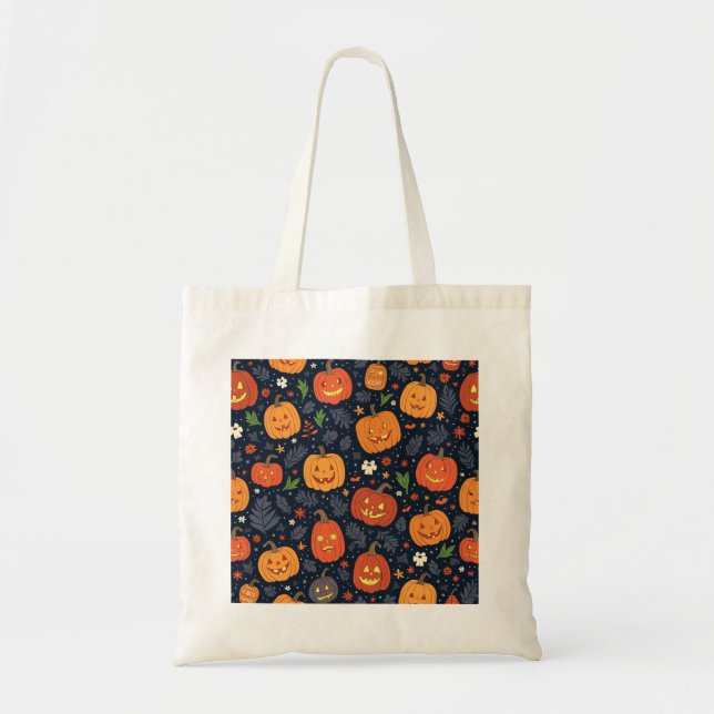 Bolsa Tote Saco de Tote do Halloween (Frente)