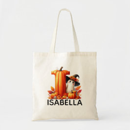 Bolsa Tote Saco de Tote do Halloween Monograma Personalizado