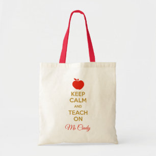 Bolsa Tote Saco de Tote do Professor Personalizado (manter o