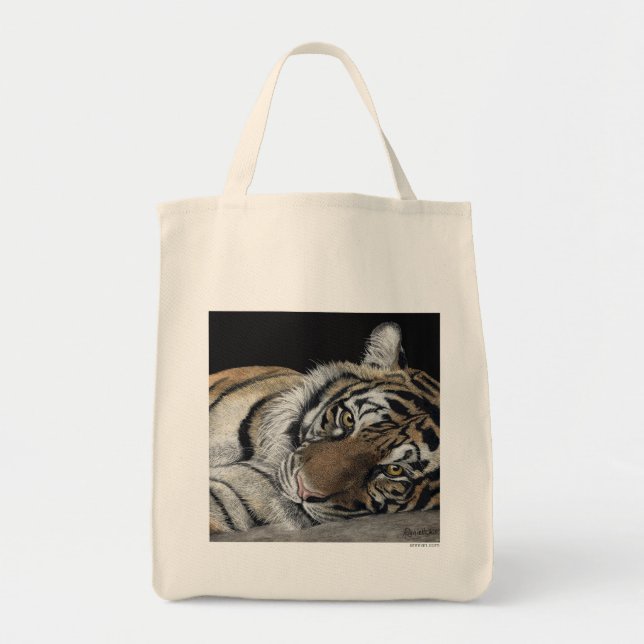 Bolsa Tote Saco de Tote do Tigre (Frente)