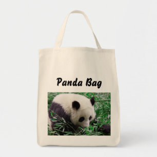 Bolsa Tote Saco de Tote do Urso Panda