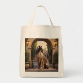 Bolsa Tote Saco de Tote Elegante de Grocery Hound Afegão
