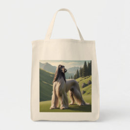 Bolsa Tote Saco de Tote Elegante de Grocery Hound Afegão