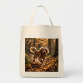 Bolsa Tote Saco de Tote Elegante Elegante do Cocker Spaniel