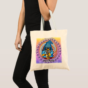 Bolsa Tote Saco de Tote Gnomo Personalizado do Saxofone