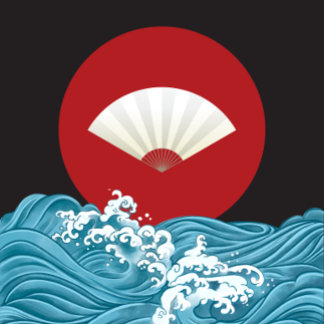 Bolsa Tote Saco de Tote Inspirado Colorido Japonês