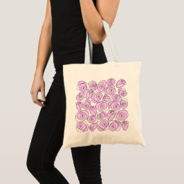 Bolsa Tote saco de tote Lilac Square