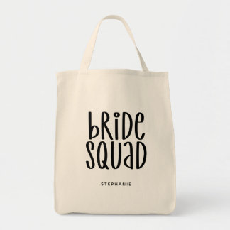 Bolsa Tote Saco de Tote Mínimo do Esquadrão Personalizado