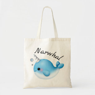 Bolsa Tote Saco de Tote Narwhal
