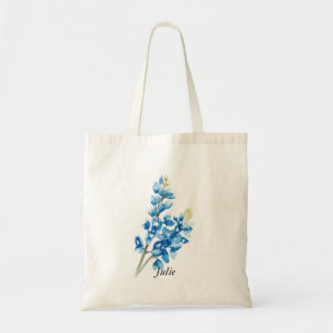 Bolsa Tote Saco de Tote Personalizado Bluebonnet 4