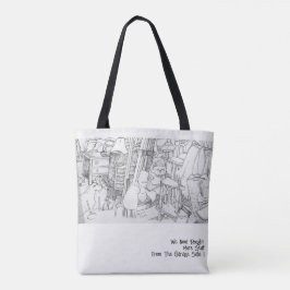 Bolsa Tote Saco de venda de garagemTote
