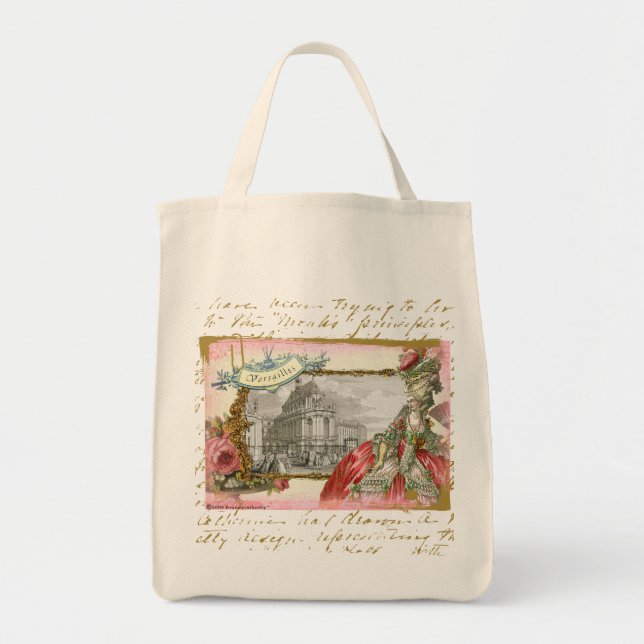 Bolsa Tote Saco de Versalhes Marie Antoinette (Frente)