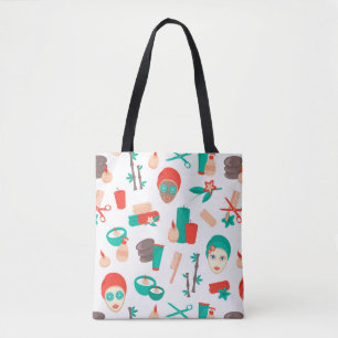 Bolsa Tote Saco de Vibrações de Amor Próprio Dia de Spa