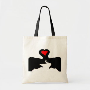 Bolsa Tote Saco do amor do elefante