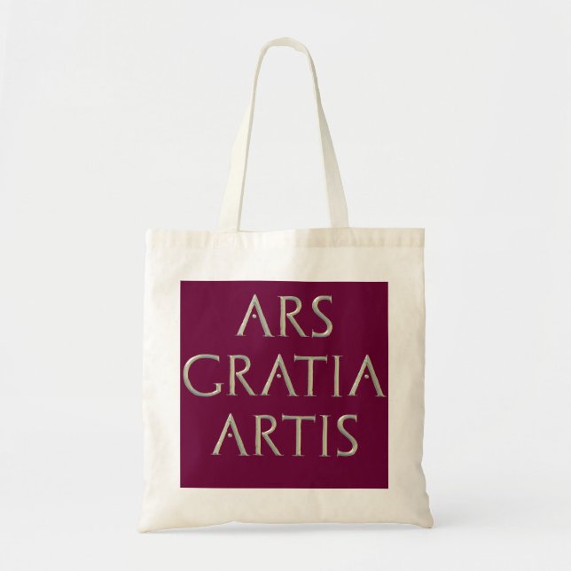 Bolsa Tote Saco do ARS Gratia Artis (Frente)