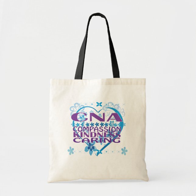 Bolsa Tote Saco do assistente das enfermeiras certificadas (Frente)