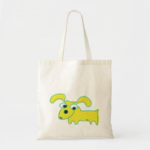 Bolsa Tote Saco do Cachorro Amarelo