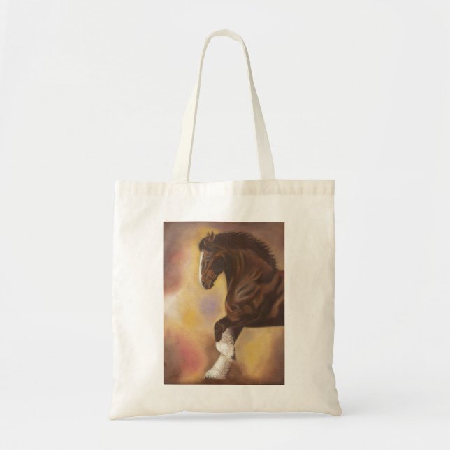 Bolsa Tote Saco do cavalo de condado (Frente)