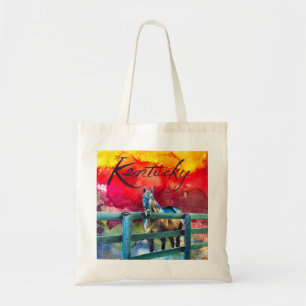 Bolsa Tote Saco do cavalo de Kentucky