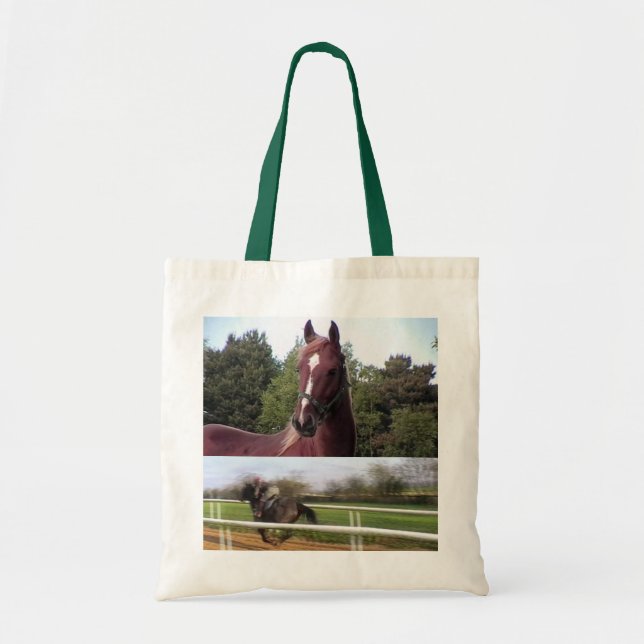 Bolsa Tote Saco do cavalo de raça (Frente)