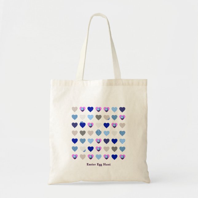 Bolsa Tote Saco do Coração para Crianças (Frente)