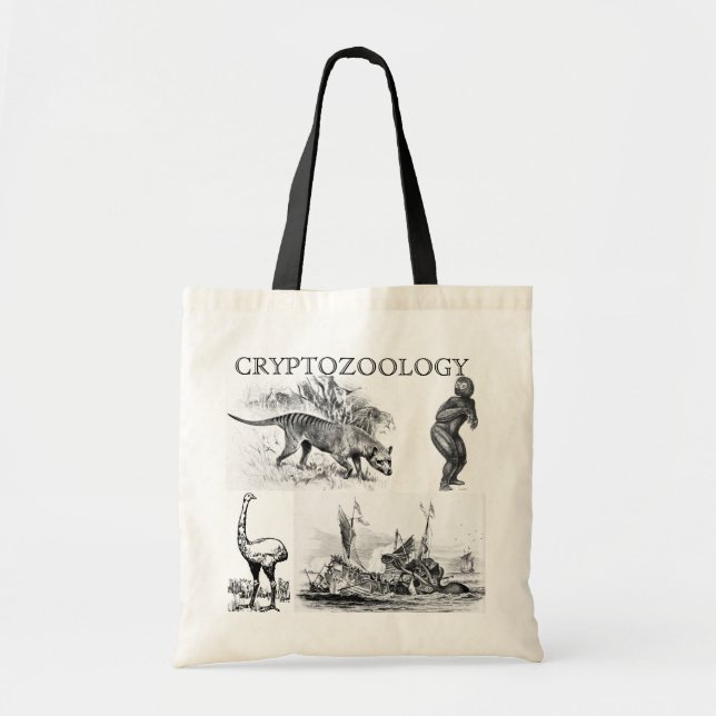 Bolsa Tote Saco do criptozoologia (Frente)