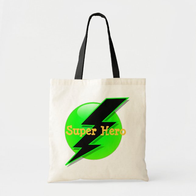 Bolsa Tote Saco do deleite do super-herói (Frente)