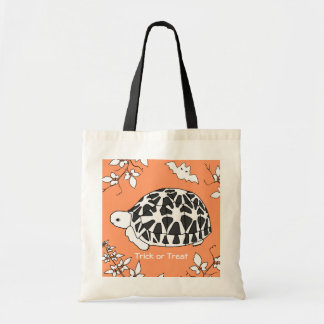 Bolsa Tote Saco do Dia das Bruxas da tartaruga & do bastão da