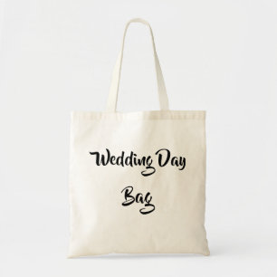 Bolsa Tote Saco do dia do casamento