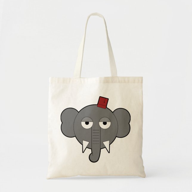 Bolsa Tote Saco do elefante (Frente)