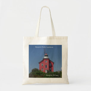 Bolsa Tote Saco do Farol de Marquette Harbor