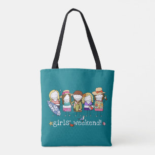 Bolsa Tote Saco do fim de semana da menina