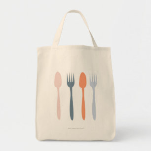 Bolsa Tote Saco do Fork e da Spoon