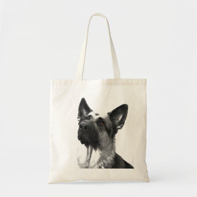 Bolsa Tote Saco do german shepherd (Frente)