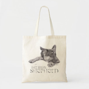 Bolsa Tote Saco do german shepherd