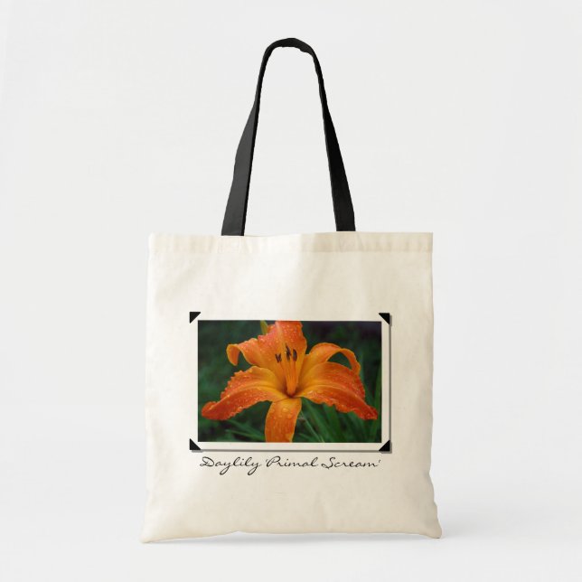 Bolsa Tote "Saco do gritar primordial" do hemerocallis (Frente)