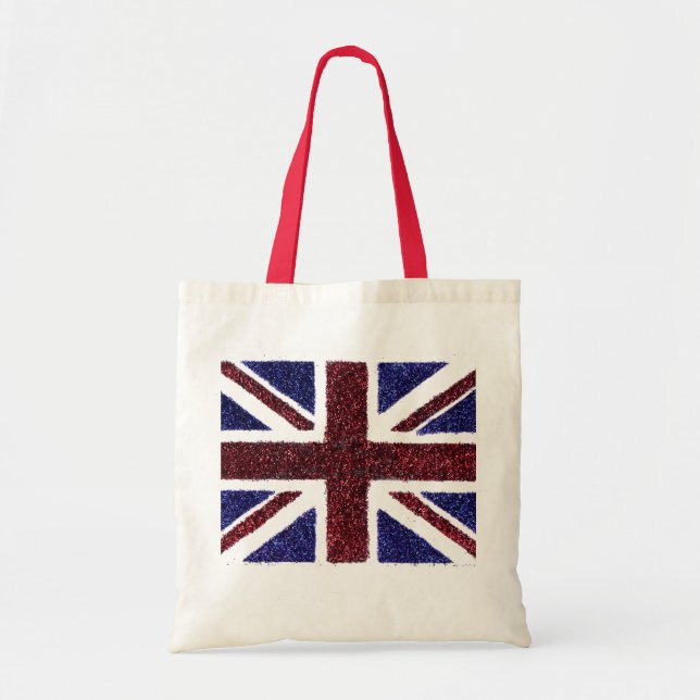Bolsa Tote Saco do jaque de união (Frente)