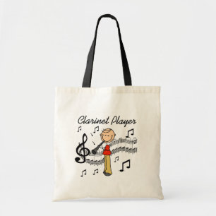 Bolsa Tote Saco do jogador do clarinete