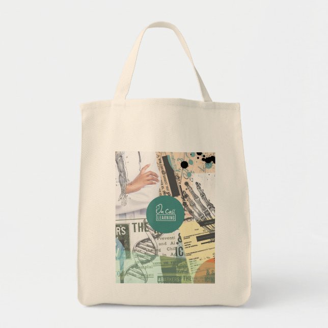 Bolsa Tote saco do "logotipo" (Frente)