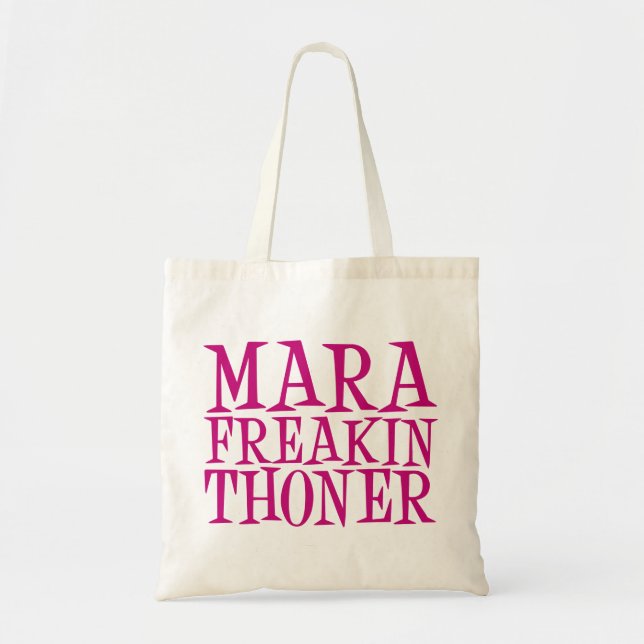 Bolsa Tote saco do marafreakinthoner (Frente)