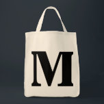 BOLSA TOTE SACO DO MONOGRAMA DE "M"<br><div class="desc">EU LEVO ESTES EM TODA PARTE!!!</div>
