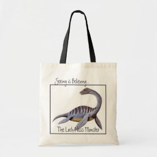 Bolsa Tote Saco do monstro de Loch Ness