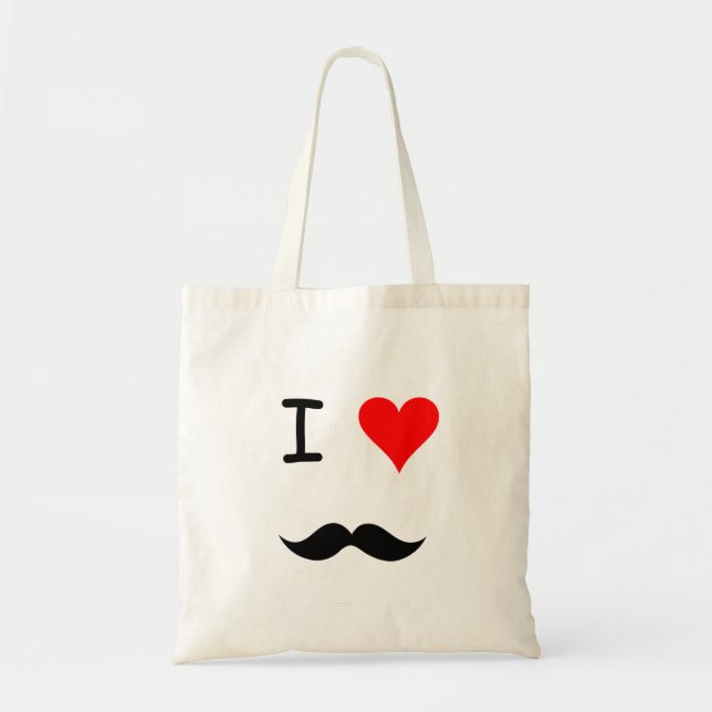 Bolsa Tote Saco do Moustache (Frente)