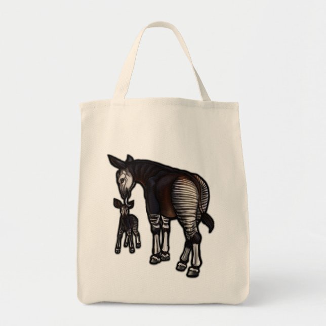 Bolsa Tote Saco do Okapi (Frente)