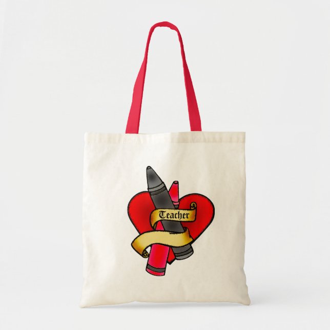 Bolsa Tote Saco do pastel do professor (Frente)
