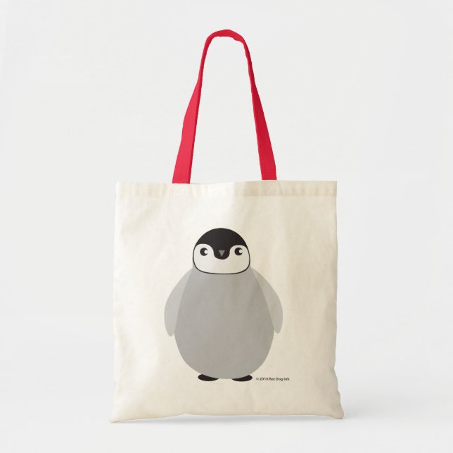 Bolsa Tote Saco do pinguim (Frente)