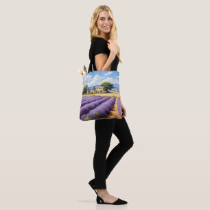 Bolsa Tote Saco do presente com lavanda